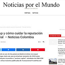 Las startup y cmo cuidar la reputacin empresarial ​​​​​​  Noticias Colombia
